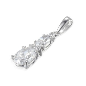 Zlatý přívěsek se syntetickým zirkonem 585/1000,  1,03 g - 41603P019