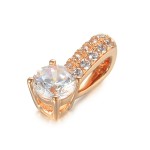 Zlatý přívěšek se syntetickým zirkonem 585/1000,  0,96 g - 54396P003