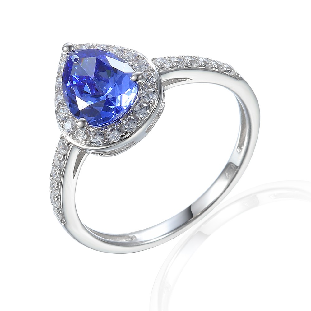 585/1000 Gold earring with synthetic zircon, 1.67 g - 69584E001 585/1000 Gold earring with synthetic zircon, 1.67 g - 69584E001