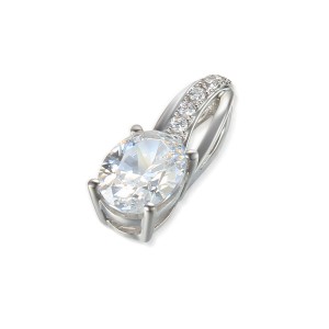 Zlatý přívěšek se syntetickým zirkonem 585/1000,  0,94 g - 69580P014