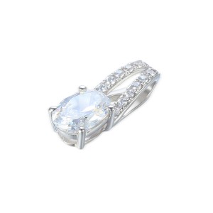 Zlatý přívěšek se syntetickým zirkonem 585/1000,  0,94 g - 69584P011