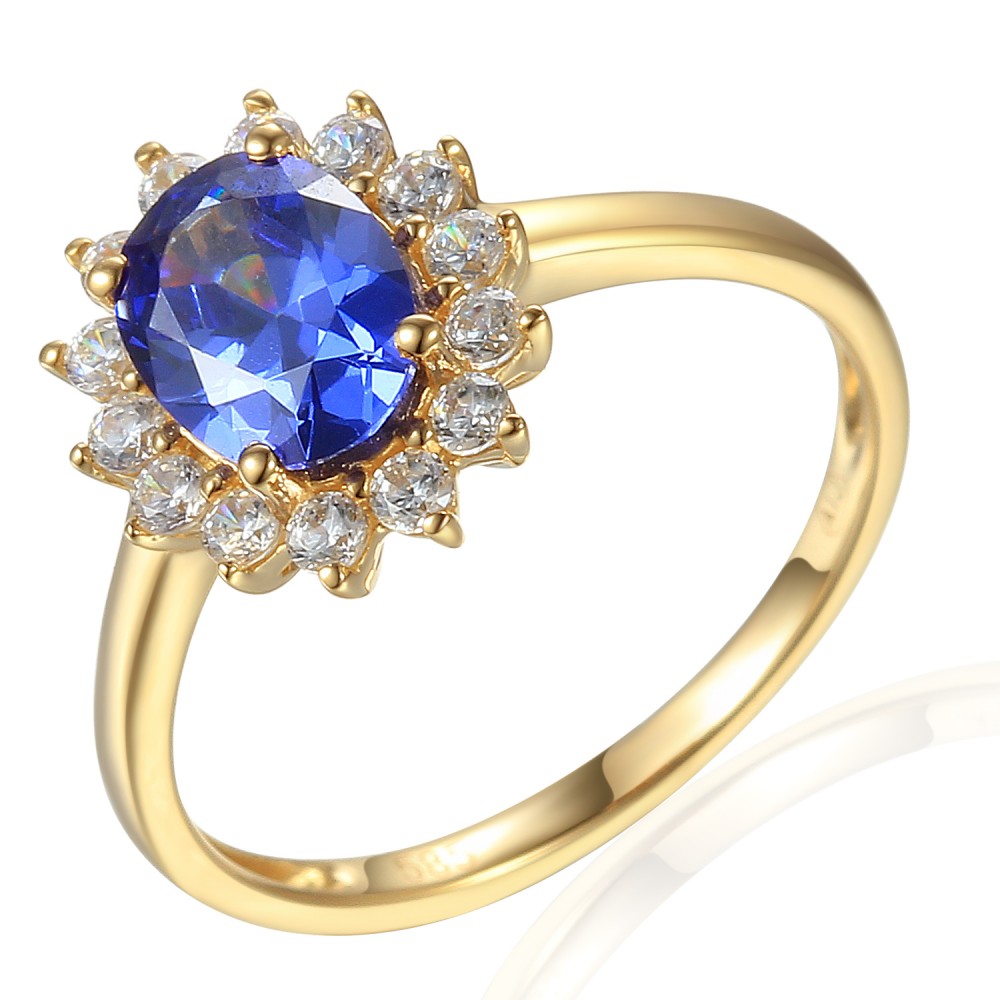 585/1000 Gold earring with synthetic zircon, 1.67 g - 69584E001 585/1000 Gold earring with synthetic zircon, 1.67 g - 69584E001