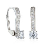 585/1000 Gold earring with  synthetic zircon, 2.31 g - 31738E002