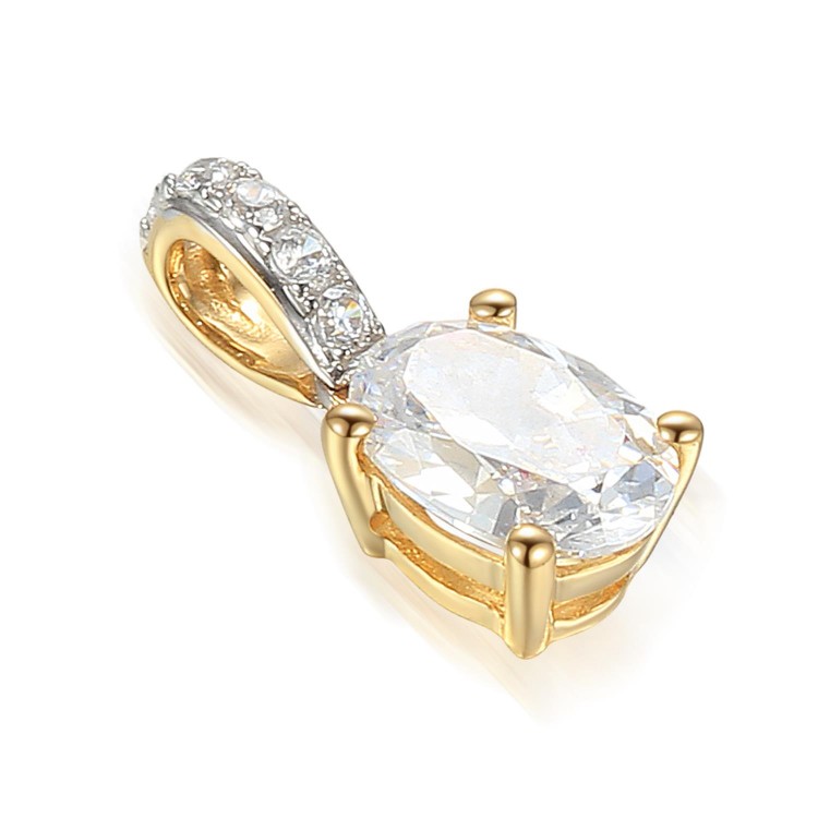 Zlaté přívěšek se syntetickým zirkonem 585/1000, 0,79gr - 39301P037 Zlaté přívěšek se syntetickým zirkonem 585/1000, 0,79gr - 39301P037