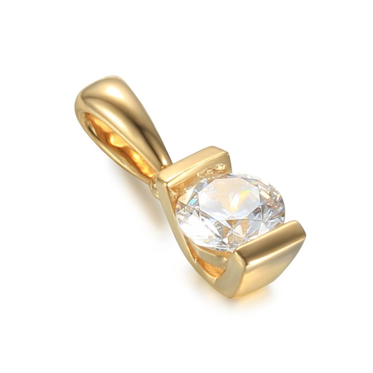 Zlatý přívěsek se syntetickým zirkonem 585/1000, 0,79 g - 41709P002 Zlatý přívěsek se syntetickým zirkonem 585/1000, 0,79 g - 41709P002