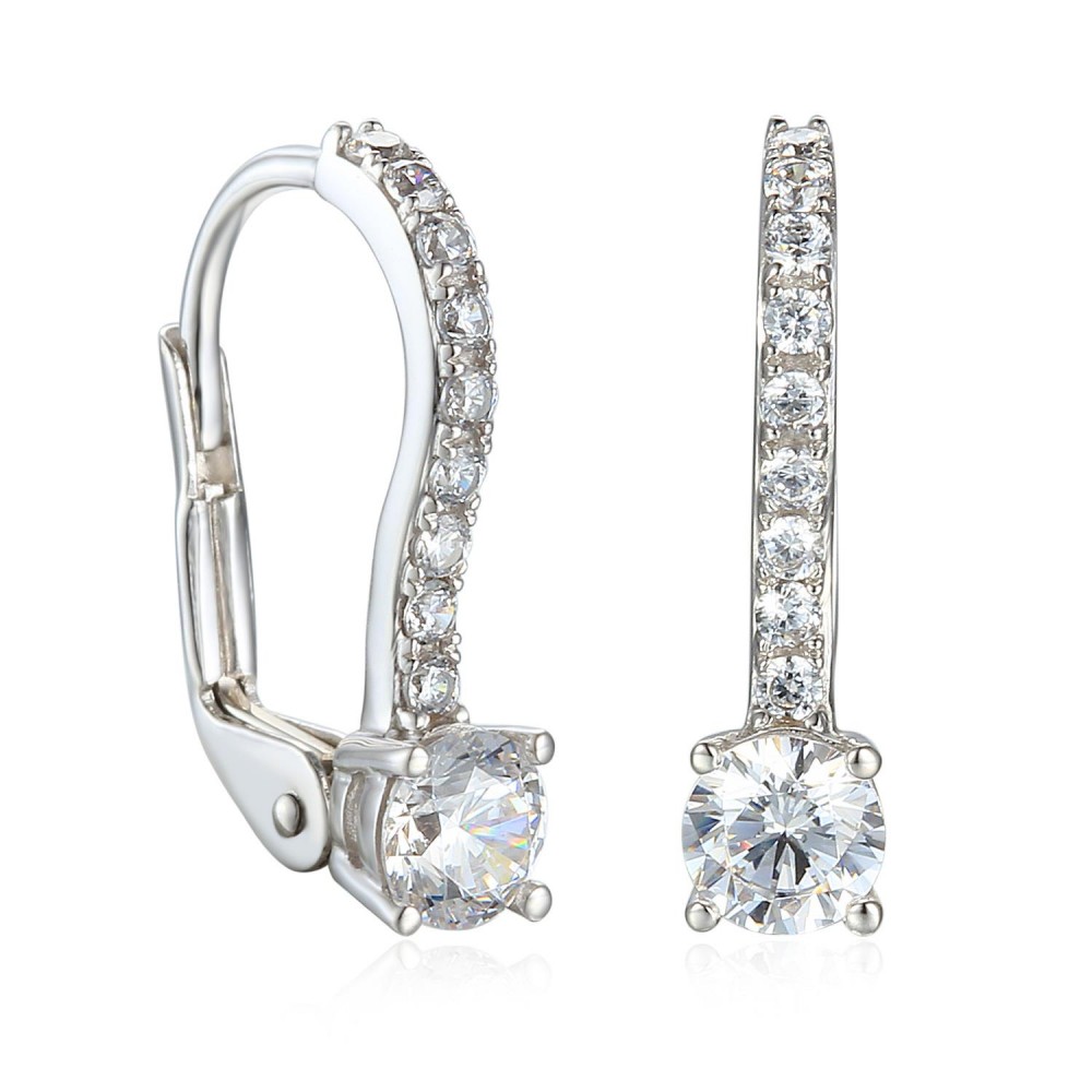 Zlaté náušnice se syntetickým zirkonem 585/1000, 2,05 gr - 54393E002 Zlaté náušnice se syntetickým zirkonem 585/1000, 2,05 gr - 54393E002