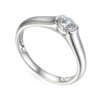 Zlatý prsten se syntetickým zirkonem 585/1000, 2,01g - 58700R002 Zlatý prsten se syntetickým zirkonem 585/1000, 2,01g - 58700R002