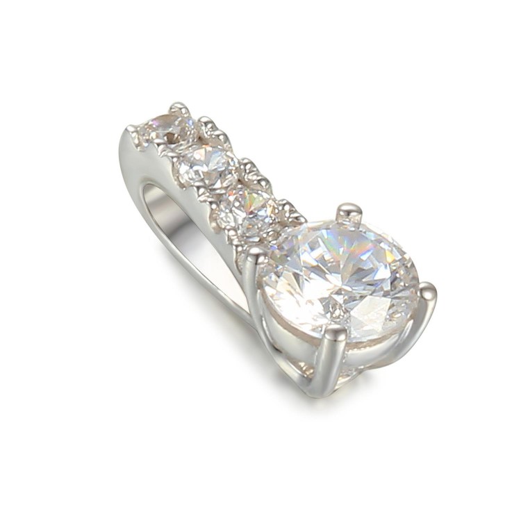 Zlatý přívěšek se syntetickým zirkonem 585/1000, 0,68 g - 60566P001 Zlatý přívěšek se syntetickým zirkonem 585/1000, 0,68 g - 60566P001