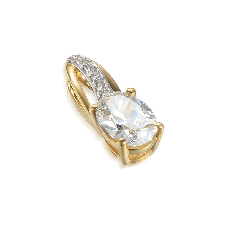 Zlaté přívěšek se syntetickým zirkonem 585/1000, 0,93 g - 69580P015 Zlaté přívěšek se syntetickým zirkonem 585/1000, 0,93 g - 69580P015