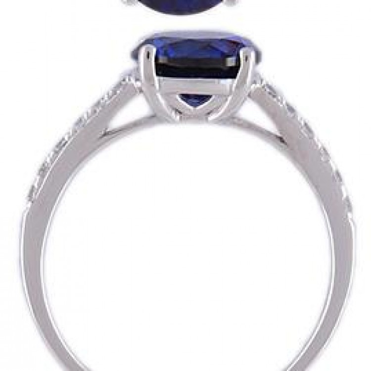 Zlatý prsten se syntetickým safírem 585/1000, 2,15 gr - 69582R009 Zlatý prsten se syntetickým safírem 585/1000, 2,15 gr - 69582R009