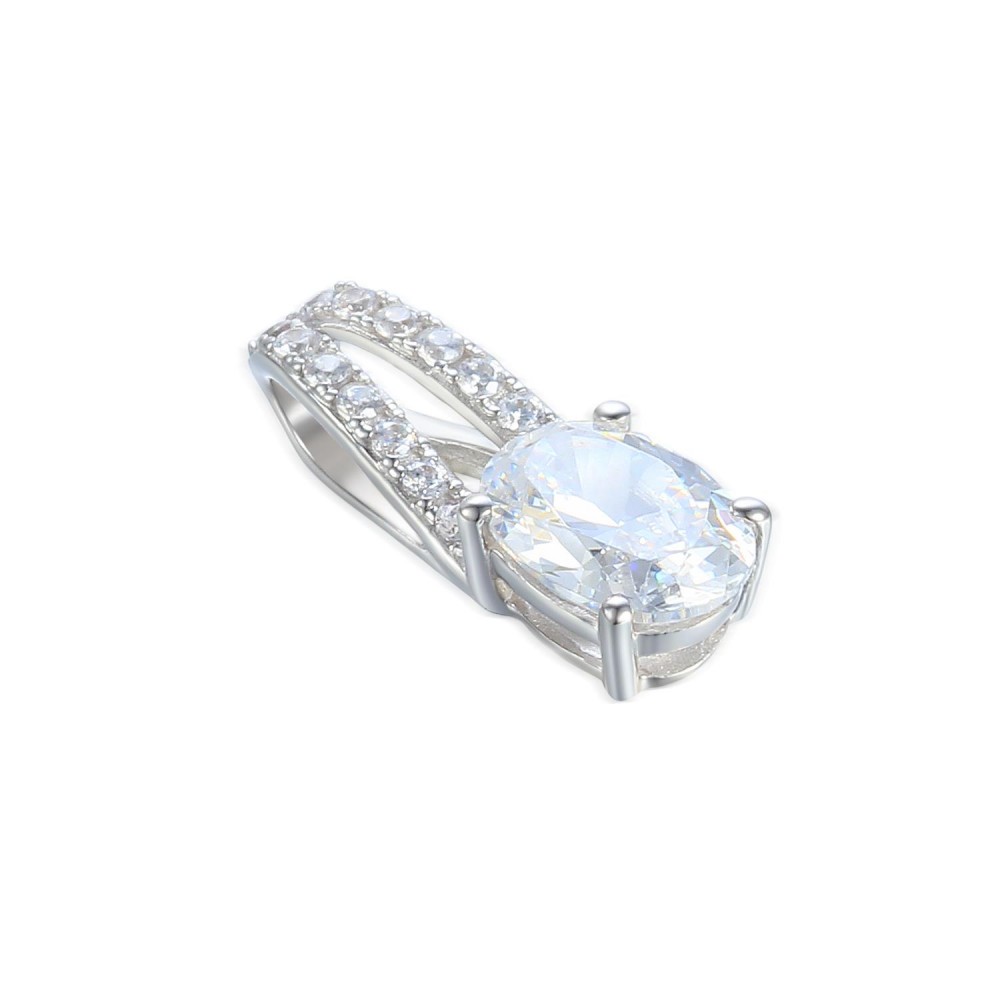 Zlatý přívěšek se syntetickým zirkonem 585/1000,  0,94 g - 69584P011