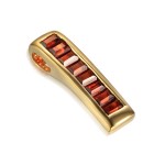 585/1000 Gold earring with synthetic zircon, 1.67 g - 69584E001 585/1000 Gold earring with synthetic zircon, 1.67 g - 69584E001