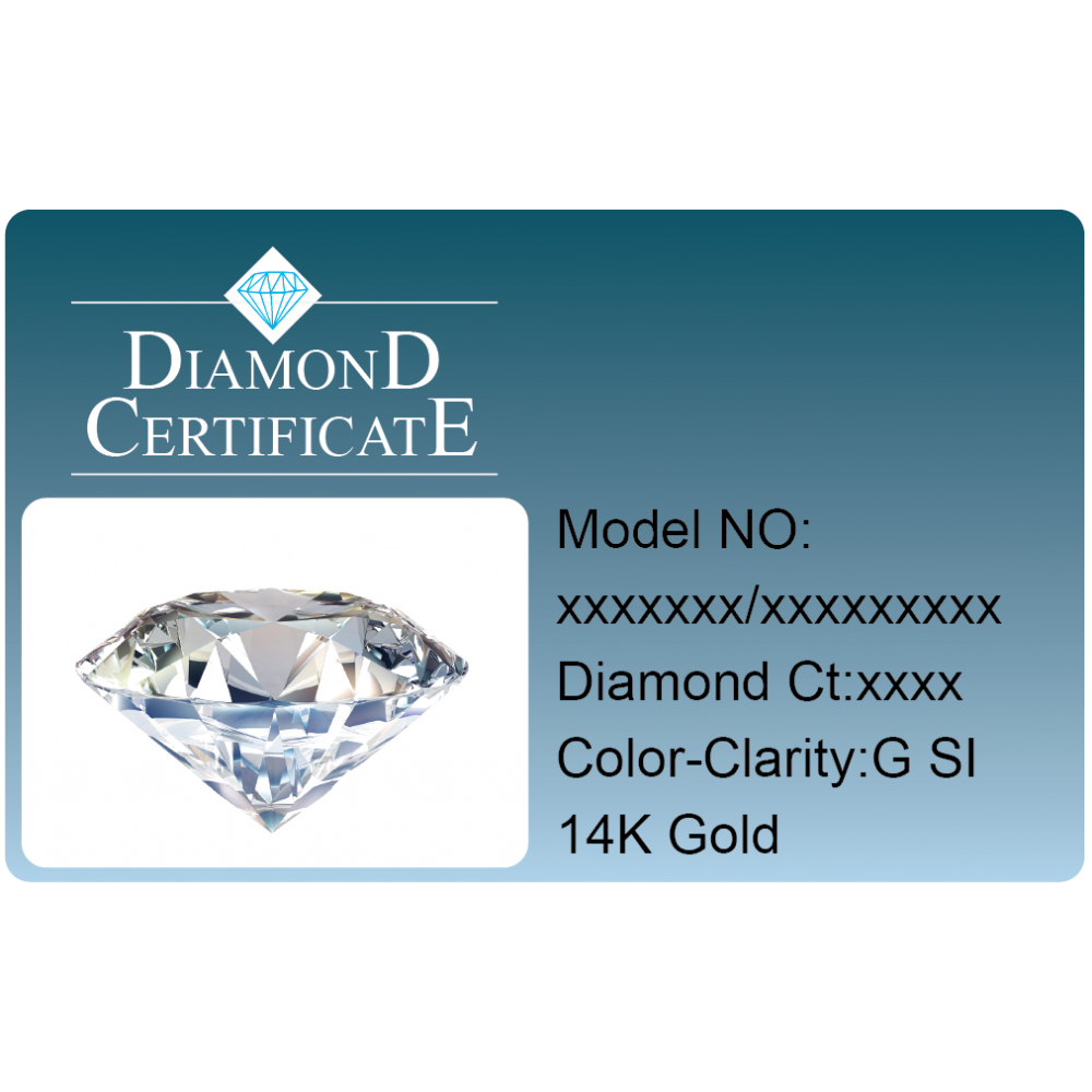 Zlatý prsten s diamantem 585/1000, 0,11 ct - 07766R036